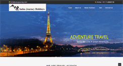 Desktop Screenshot of indusjourney.com